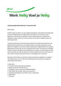 Update Veiligheid BAM Nederland - December 2025